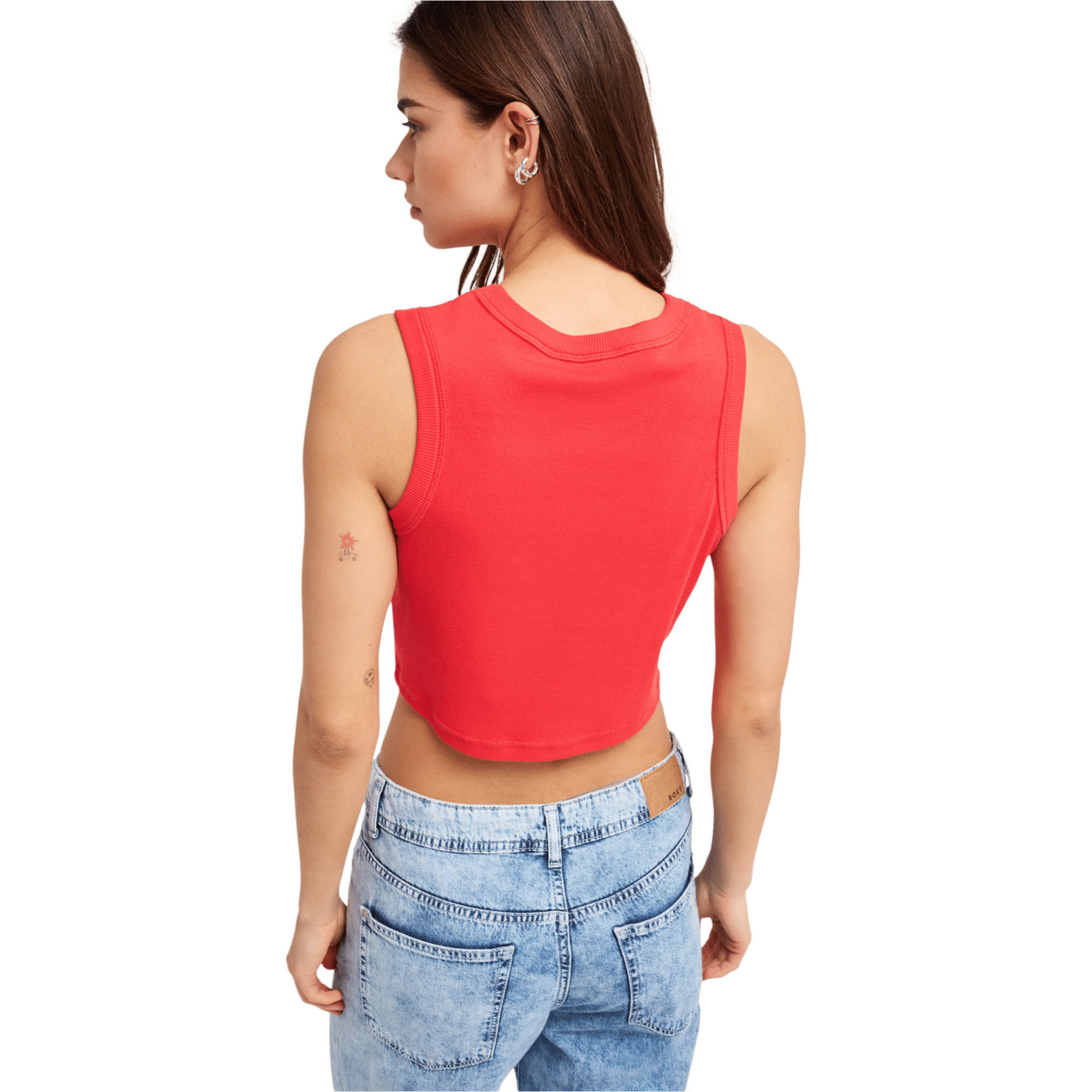 2026 Roxy Da Donna Iconic Days Canotta ERJKT04384 - Hibiscus